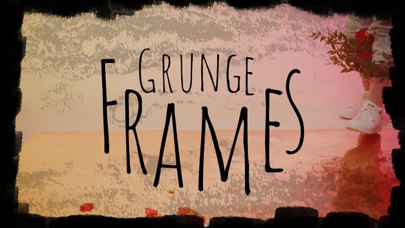 Videohive – Grunge Frames