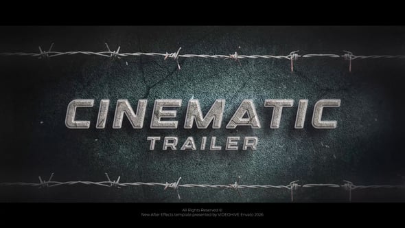 Videohive – Cinematic Title Trailer