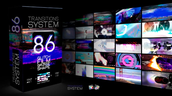 Videohive – Transitions System 86