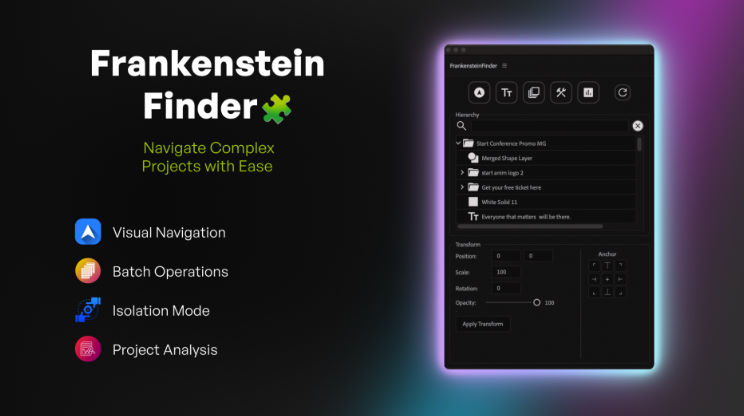 Aescripts Frankenstein Finder v1 Free Download