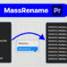 Aescripts MassRename v0.0.2 Free Download