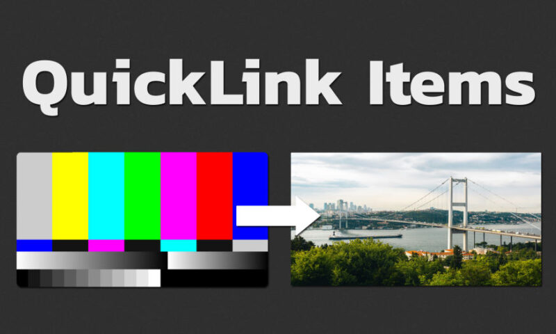 Aescripts QuickLink Items v1.6 Win