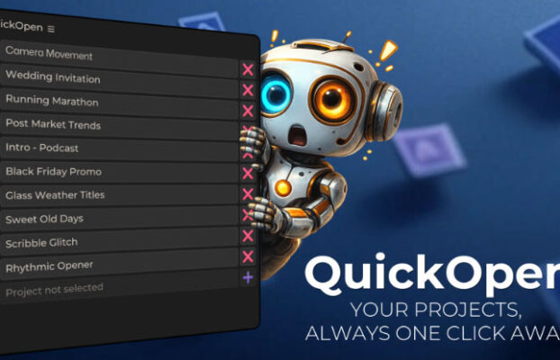 Aescripts QuickOpen v3.1.1 Free Download