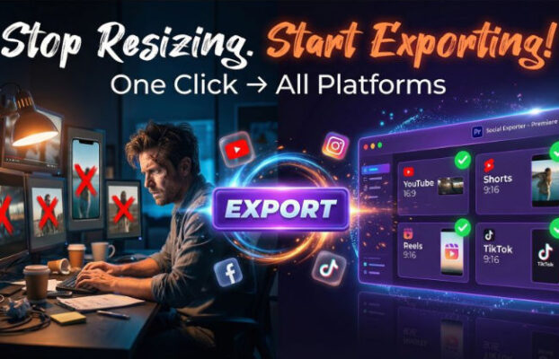 Aescripts Social Exporter for Premiere Pro v1.0.0 Free Download