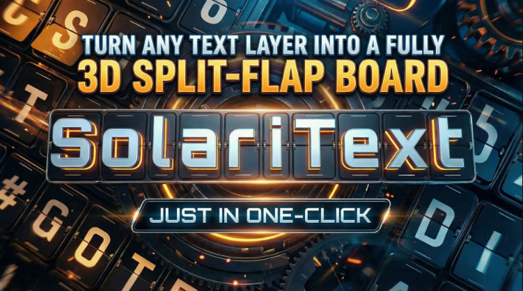 Aescripts SolariText v1.5.1