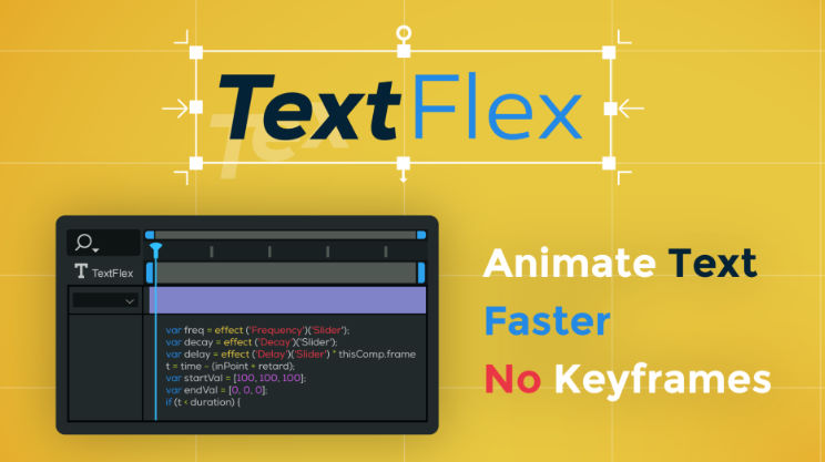 Aescripts TextFlex v1.3 Free Download