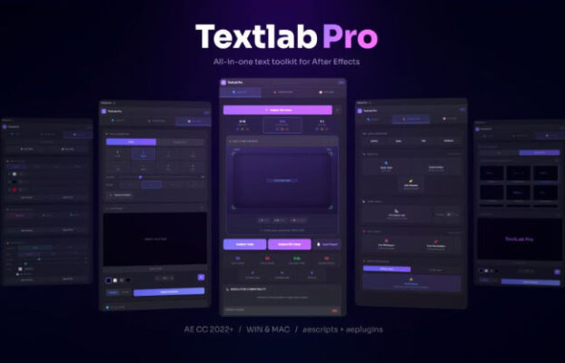 Aescripts Textlab Pro v1 Free Download