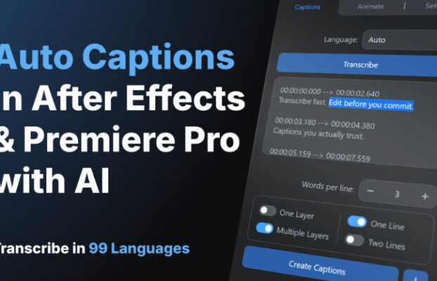 Aescripts Voice2Captions v2.1.0