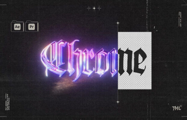 AnimaVFX Chrome Tool for Premiere Pro and After Effects v1.1