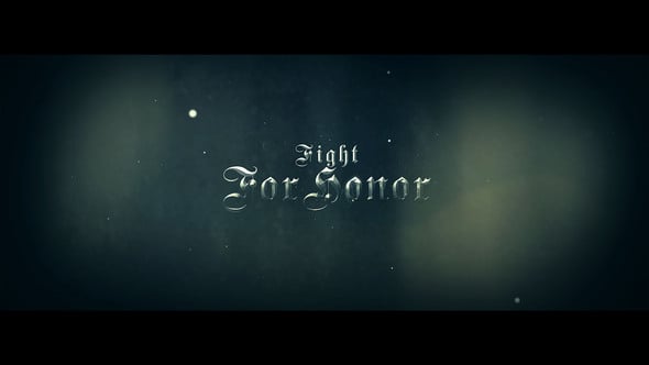 Cinematic Historical Trailer – For Honor Free Videohive