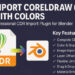 Import Coreldraw Graphics File V1.21 For Blender