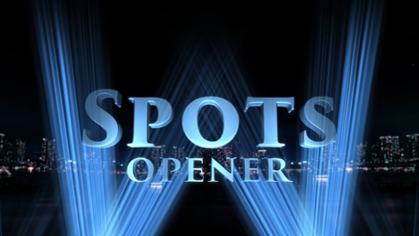 Videohive – Cinematic Movie Studio Spotlights Opener