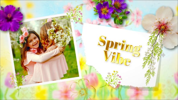 Videohive – Spring Slideshow | MOGRT