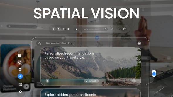 Spatial Vision Free Videohive After Effects Template