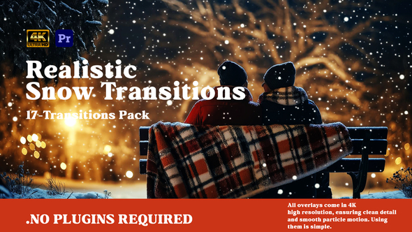 VideoHive 17 Realistic Snow Transition | PP