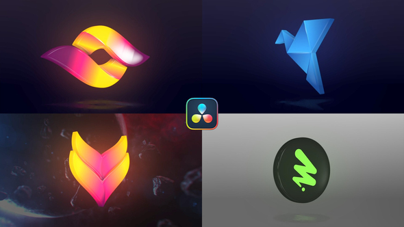 VideoHive 3D Logo Loop for DaVinci Resolve