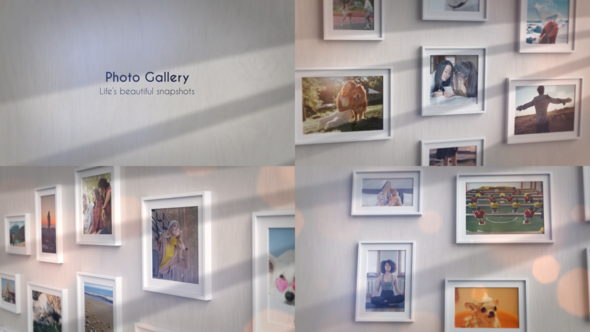 VideoHive 3D Photo Gallery for Premiere Pro