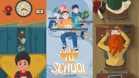 VideoHive Back To School Stories