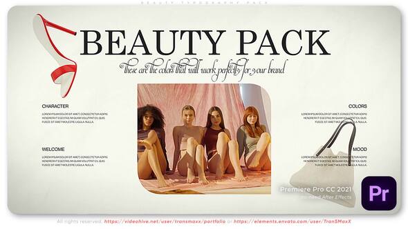 VideoHive Beauty Typography Pack