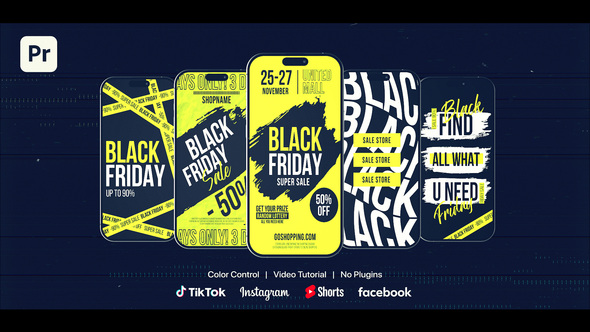 VideoHive Black Friday Instagram Stories