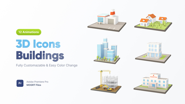 VideoHive Building 3D Elements