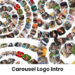 VideoHive Carousel Logo Intro | Looping Carousel Logo Animation | Spinning Photo Carousel 59266066
