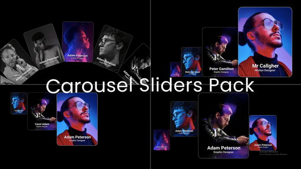 VideoHive Carousel Sliders MOGRT