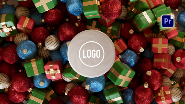 VideoHive Christmas Orbit Logo
