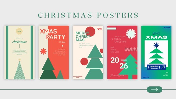 VideoHive Christmas Posters