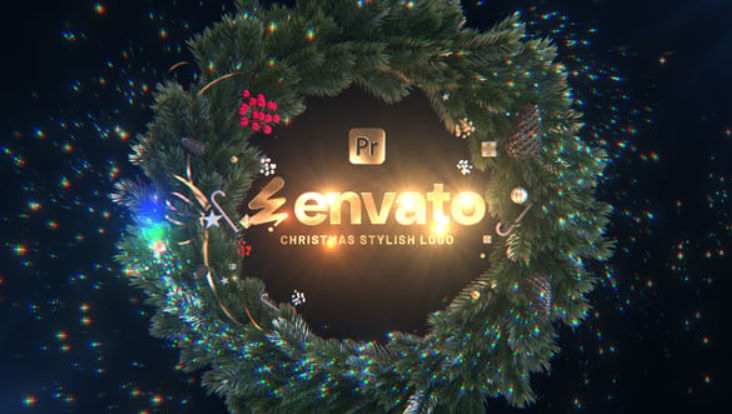 Videohive Christmas Stylish Logo