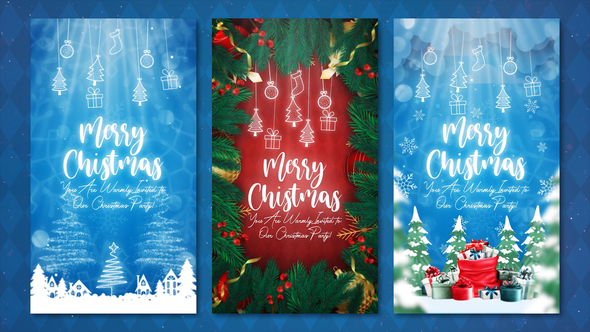 VideoHive Christmas Vertical & Christmas Reel