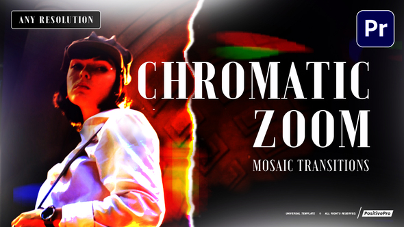 VideoHive Chromatic Zoom Mosaic Transitions