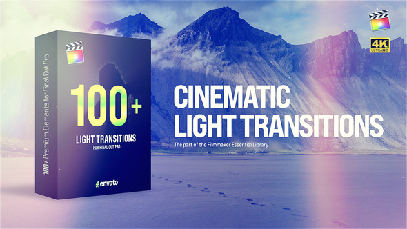 VideoHive Cinematic Light Transitions for Final Cut Pro
