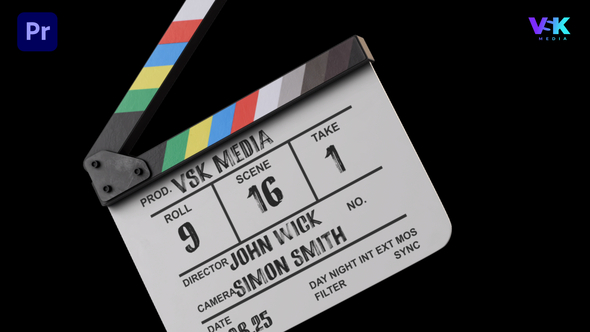 VideoHive Clapboard Transitions