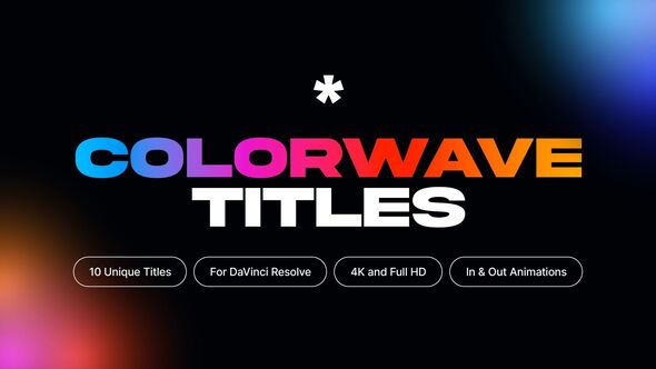 VideoHive Colorwave Titles | DR