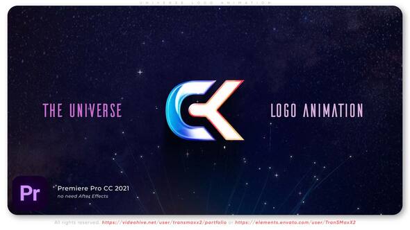 VideoHive Cosmic Particle Logo Reveal – Stellar Explosion Intro