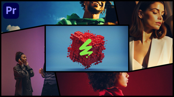 VideoHive Creative SplitScreen Opener MOGRT