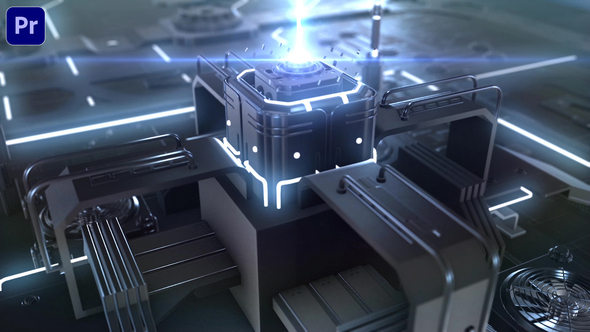 VideoHive Cyber Tech Core Logo_Premiere Mogrt