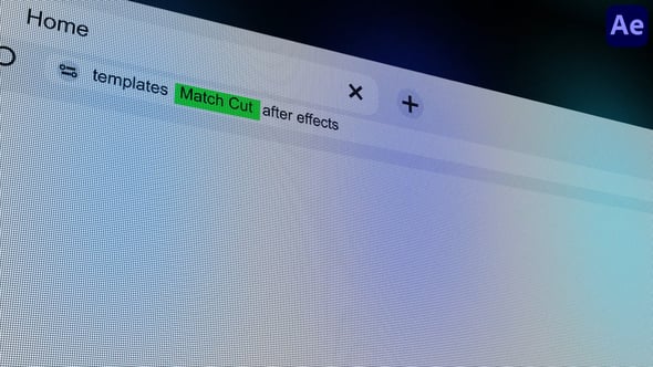 Digital Screen Match Cut Free Videohive 