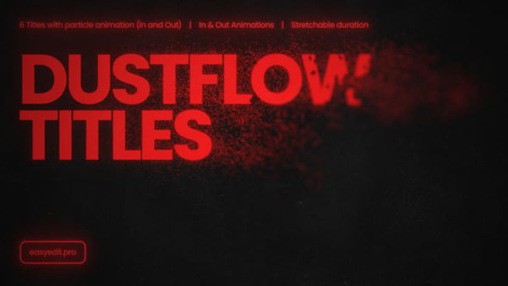 Videohive Dustflow Titles | DR