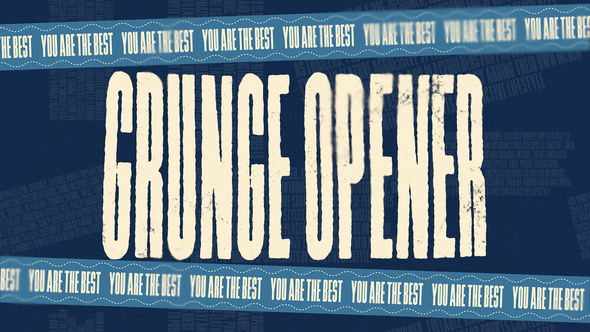 VideoHive DYNAMIC GRUNGE OPENER