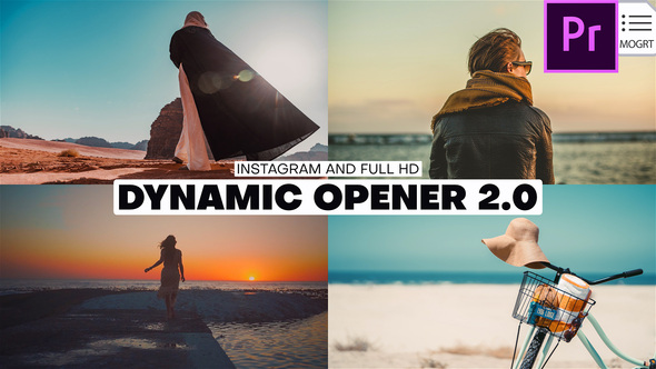 VideoHive Dynamic Opener 2.0 | MOGRT