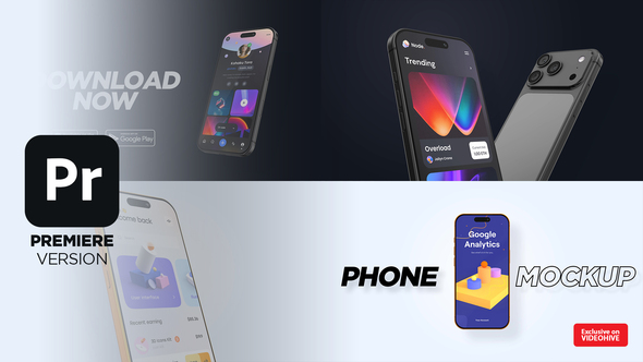 VideoHive Fast App Promo | Phone 17 Pro Mockup | Premiere Pro Templates