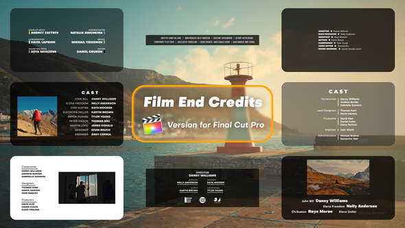 VideoHive Film End Credits | FCPX