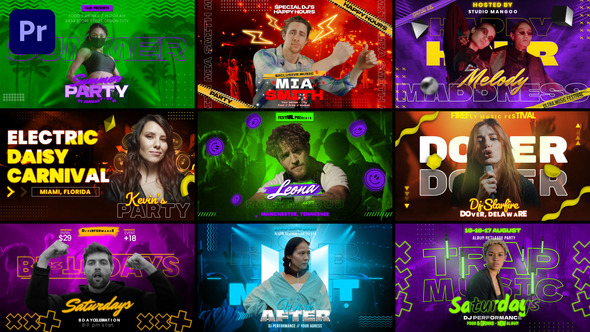 VideoHive Freeze Frame Music Event Promo