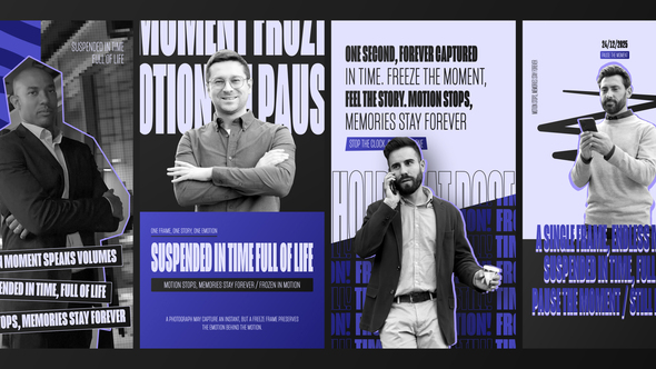 VideoHive Freeze Frame Vertical Reels Pack