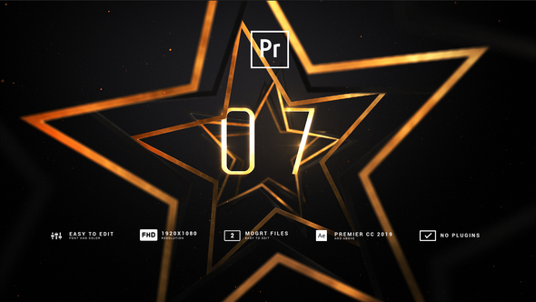 VideoHive Gemeotry Shape and Lines Titles Constructor Countdown MOGRT