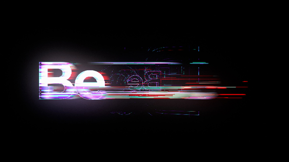 VideoHive Glitch Logo Animation