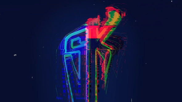 VideoHive Glitch Logo HD