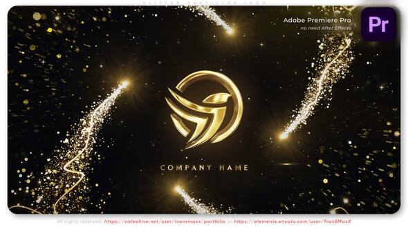 VideoHive Glitter Particles Adobe Premiere Logo